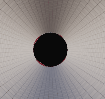 Dither fade post process shader obscuring upcoming obstacles