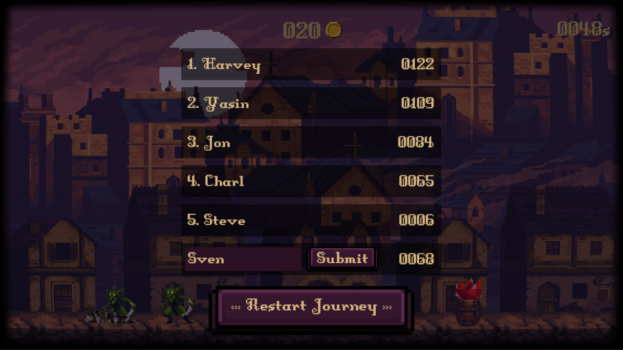 Endless Knight leaderboard