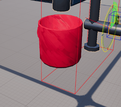 Water pouring with vertex shader fluid simulation